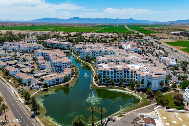 2511 W Queen Creek Rd Unit 116, Chandler, AZ 85248 - drone / aerial view of a water and mountain view