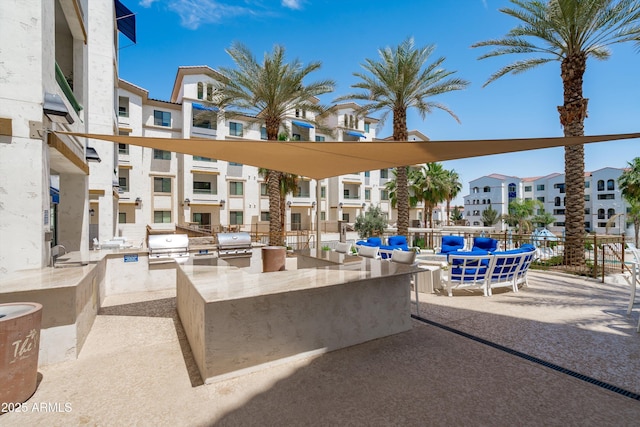 2511 W Queen Creek Rd Unit 116, Chandler, AZ 85248 - view of patio with a residential view