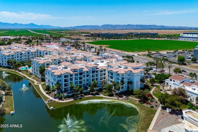 2511 W Queen Creek Rd Unit 116, Chandler, AZ 85248 - aerial view of a water and mountain view