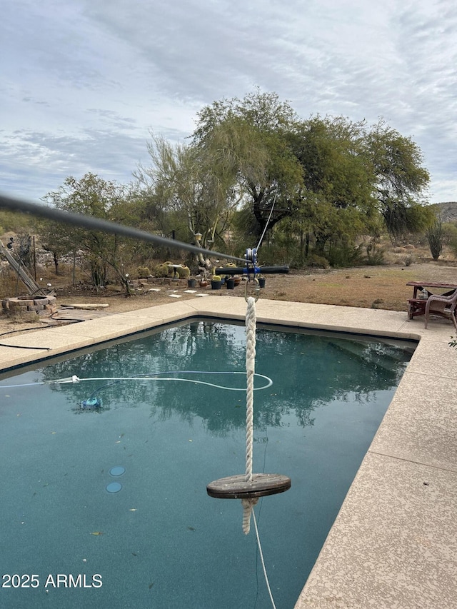 view of pool