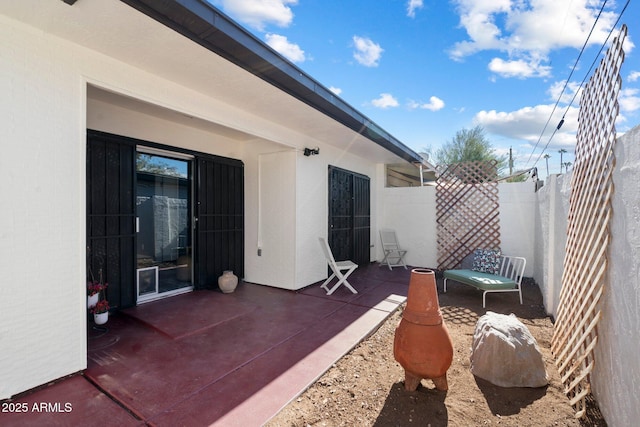 view of patio / terrace