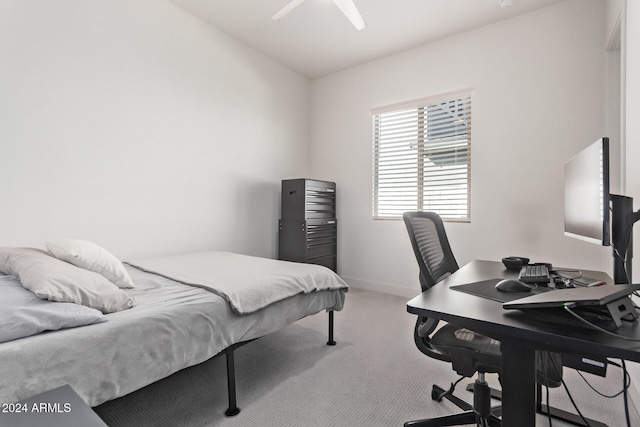 35612 N Lodestone Dr, San Tan Valley, AZ 85144 - carpeted bedroom with baseboards and a desk