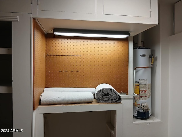 room details with gas water heater