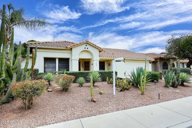 14605 S 35th Pl, Phoenix, AZ 85044 - mediterranean / spanish home featuring a tile roof and stucco siding