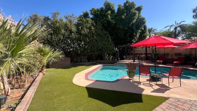 14605 S 35th Pl, Phoenix, AZ 85044 - view of pool featuring a patio