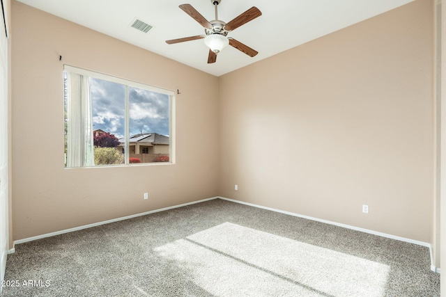 4253 N Yates Ave, Prescott Valley, AZ 86314 - carpeted empty room featuring ceiling fan and baseboards