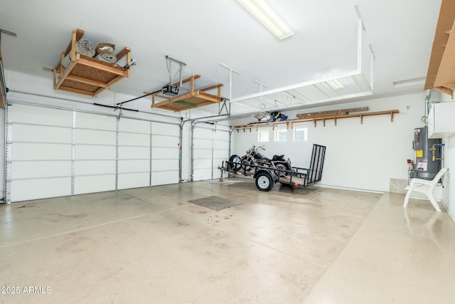4253 N Yates Ave, Prescott Valley, AZ 86314 - garage with a garage door opener and gas water heater