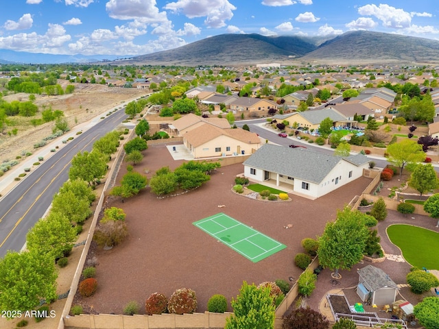 4253 N Yates Ave, Prescott Valley, AZ 86314 - aerial view of residential area with a mountainous background