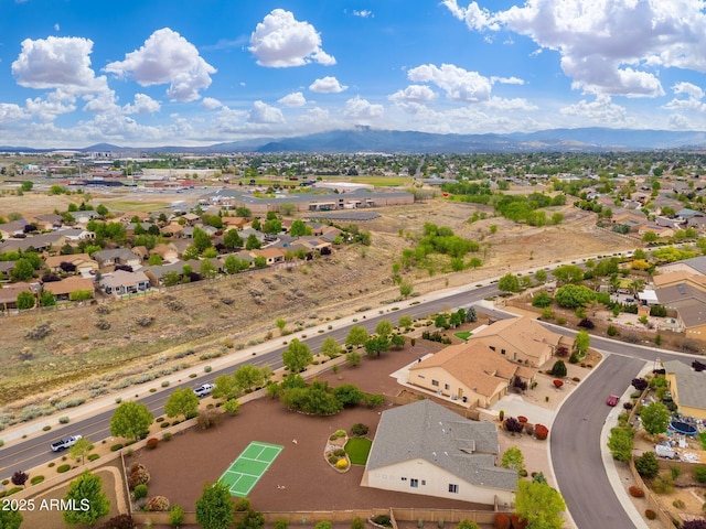 4253 N Yates Ave, Prescott Valley, AZ 86314 - aerial perspective of suburban area featuring a mountainous background