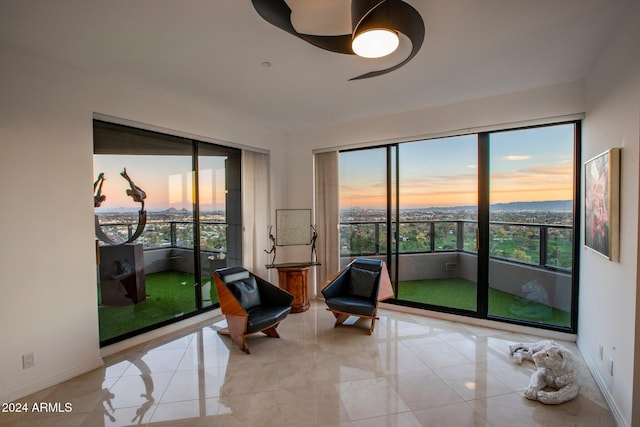 view of sitting room