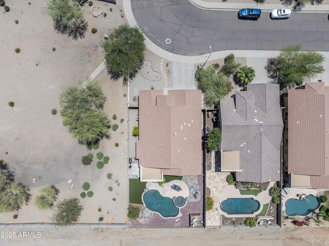 16404 S 18th Dr, Phoenix, AZ 85045 - drone / aerial view of a pool