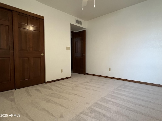 2169 E Bishop Dr, Tempe, AZ 85282 - unfurnished bedroom with light carpet and baseboards