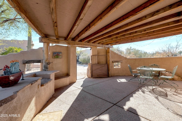 view of patio / terrace