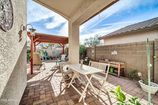 view of patio / terrace