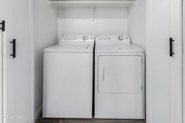 1180 W Rosal Ave, Apache Junction, AZ 85120 - washroom with washing machine and dryer