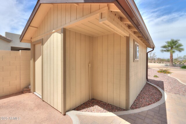 40232 W Marion May Ln, Maricopa, AZ 85138 - view of shed with fence