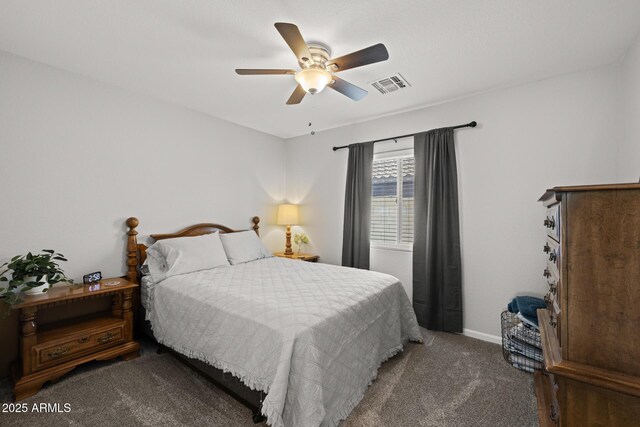 3905 E Derringer Way, Gilbert, AZ 85297 - bedroom featuring carpet floors and a ceiling fan