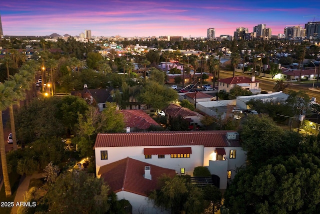 1614 Palmcroft Dr SW, Phoenix, AZ 85007 - drone / aerial view featuring a city view
