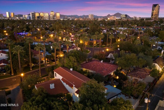 1614 Palmcroft Dr SW, Phoenix, AZ 85007 - birds eye view of property with a view of city