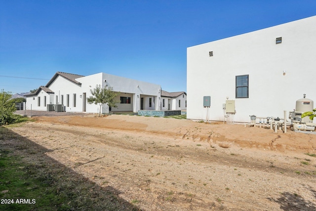 view of back of property