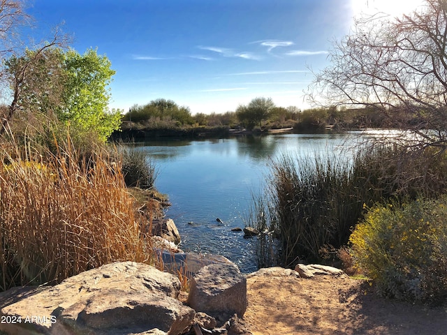 property view of water