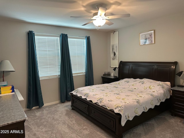 15301 W Moreland St, Goodyear, AZ 85338 - bedroom featuring light carpet and a ceiling fan
