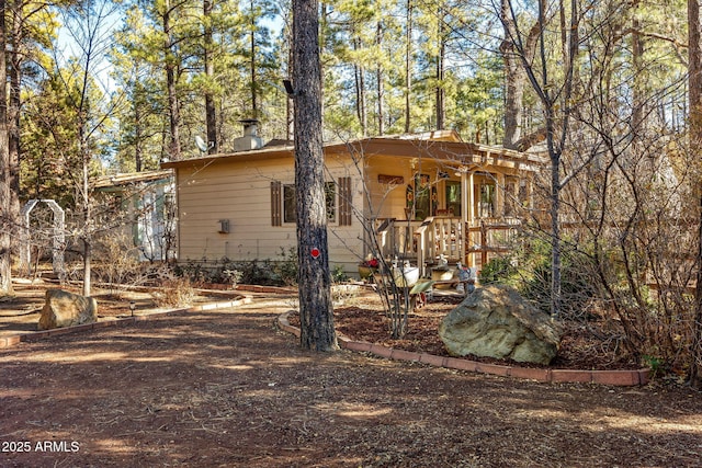 view of front of house