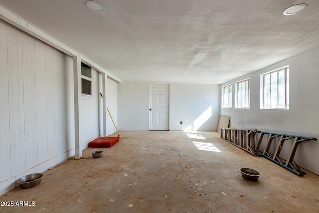 view of spare room