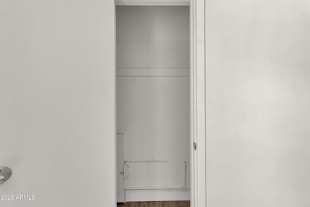 view of closet