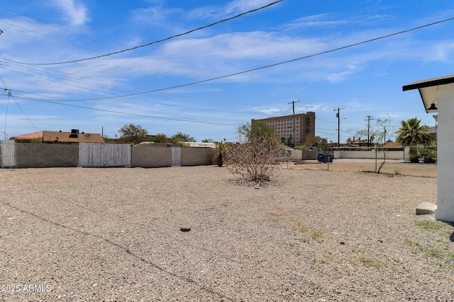 view of yard