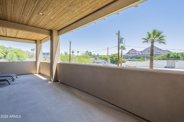 3812 E Camelback Rd, Phoenix, AZ 85018 - balcony featuring a mountain view