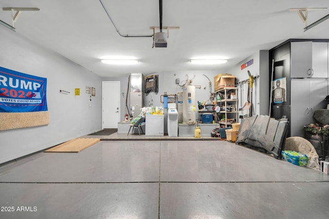 3335 W Carriage Dr, Phoenix, AZ 85086 - garage featuring water heater and a garage door opener