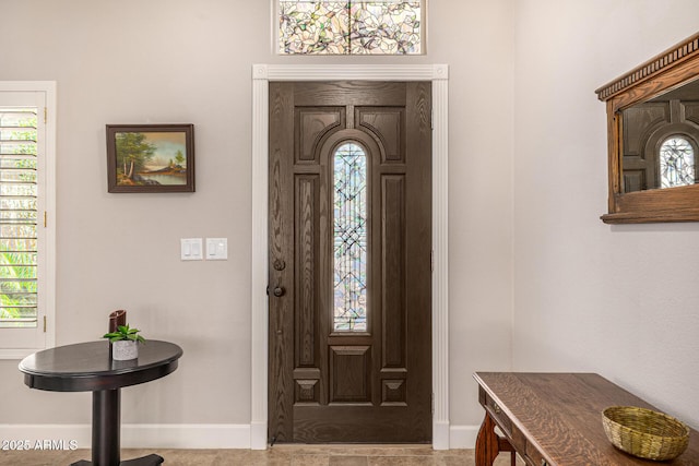 14819 W Lupine Ln, Surprise, AZ 85374 - entryway with baseboards and plenty of natural light