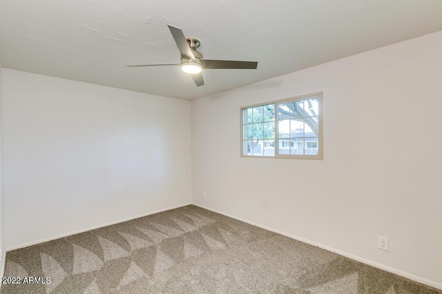 803 W 18th St, Tempe, AZ 85281 - unfurnished room featuring carpet flooring, a ceiling fan, and baseboards