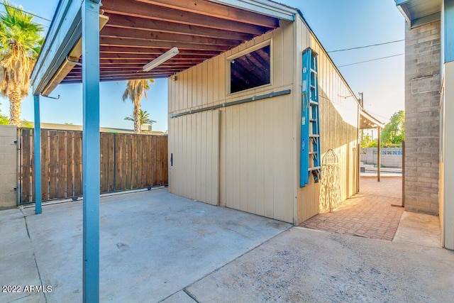 803 W 18th St, Tempe, AZ 85281 - view of patio / terrace with a carport