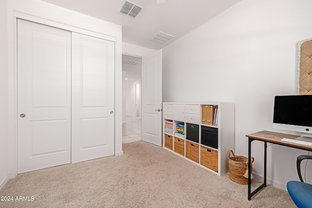 office featuring carpet