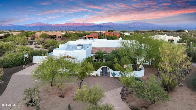 28217 N 139th St, Scottsdale, AZ 85262 - aerial view of property and surrounding area with mountains