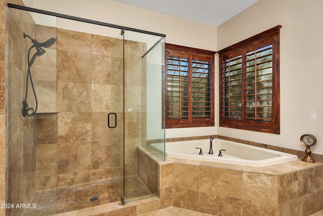 28217 N 139th St, Scottsdale, AZ 85262 - bathroom featuring a bath and a stall shower