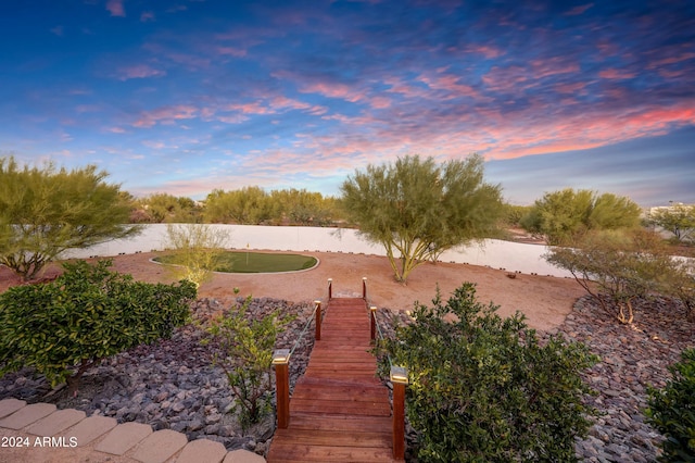 28217 N 139th St, Scottsdale, AZ 85262 - view of yard with a water view