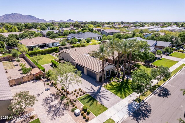 17673 E Bronco Dr, Queen Creek, AZ 85142 - aerial view with a residential view