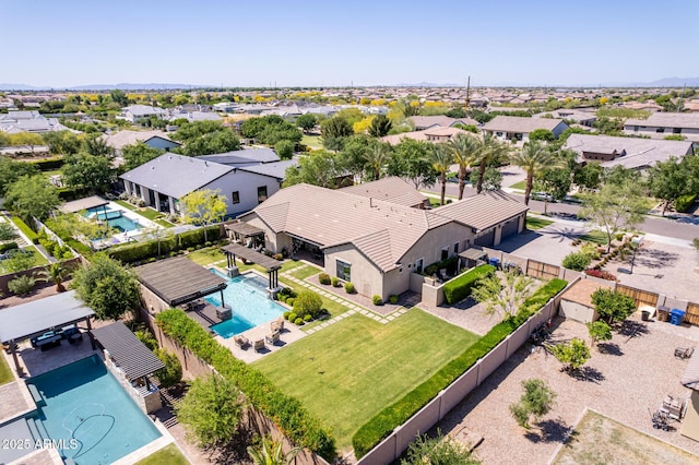 17673 E Bronco Dr, Queen Creek, AZ 85142 - bird's eye view with a residential view