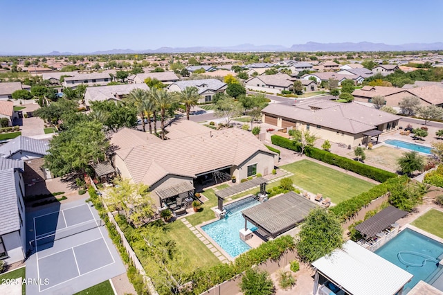 17673 E Bronco Dr, Queen Creek, AZ 85142 - bird's eye view with a residential view