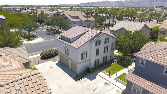 5749 S 21st Ter, Phoenix, AZ 85040 - aerial view of residential area with a mountainous background