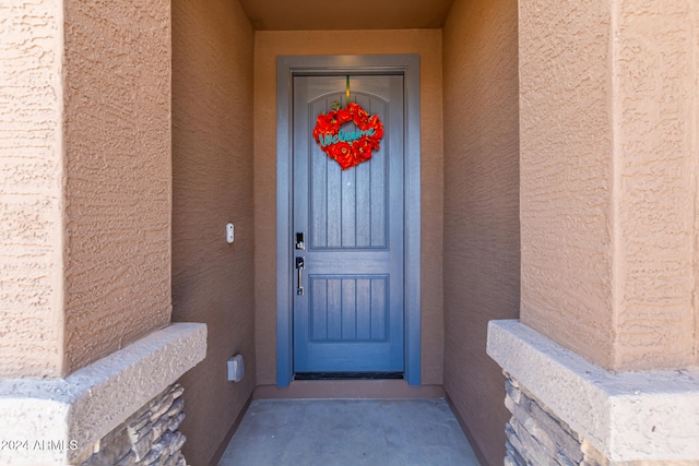 view of property entrance