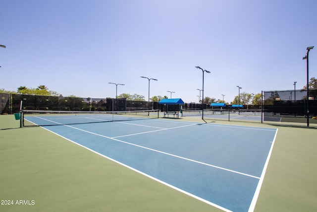 view of sport court