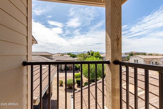 14727 W Pasadena Ave, Litchfield Park, AZ 85340 - balcony featuring a residential view