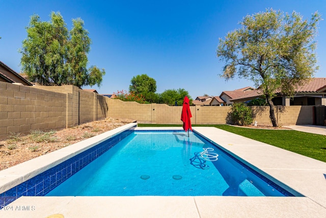 view of swimming pool