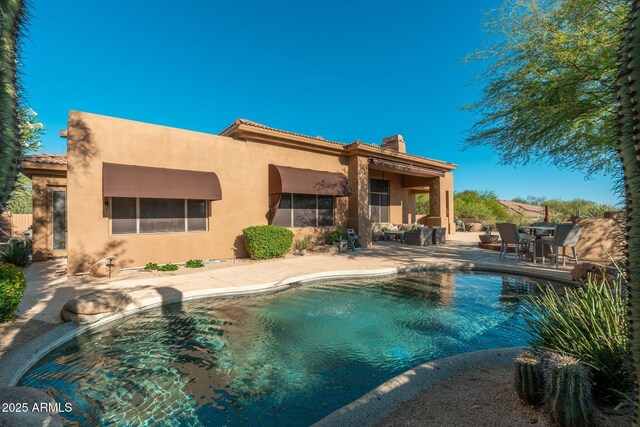 28768 N 95th Way, Scottsdale, AZ 85262 - outdoor pool with a patio area