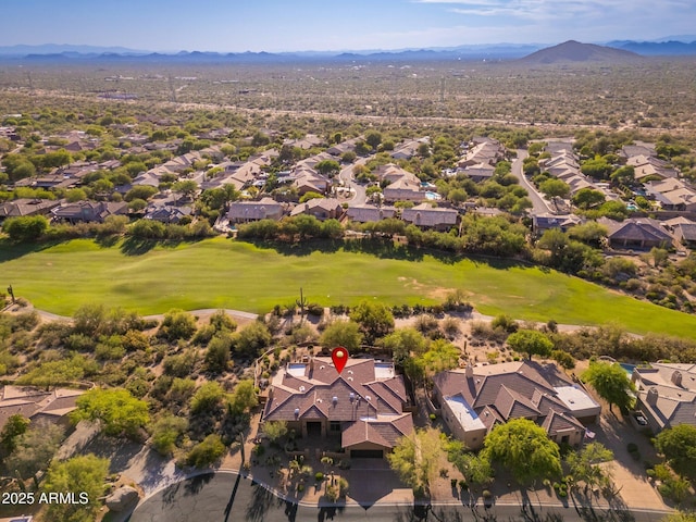 28768 N 95th Way, Scottsdale, AZ 85262 - aerial perspective of suburban area with a mountainous background