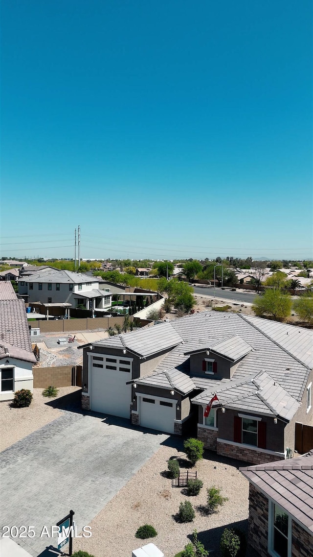 3907 S 75th Dr, Phoenix, AZ 85043 - drone / aerial view featuring a residential view